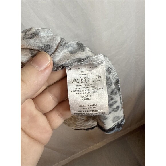 Jollie Lovin Animal Print Short Sleeve T Shirt Size 5X Preowned - Picture 2 of 10